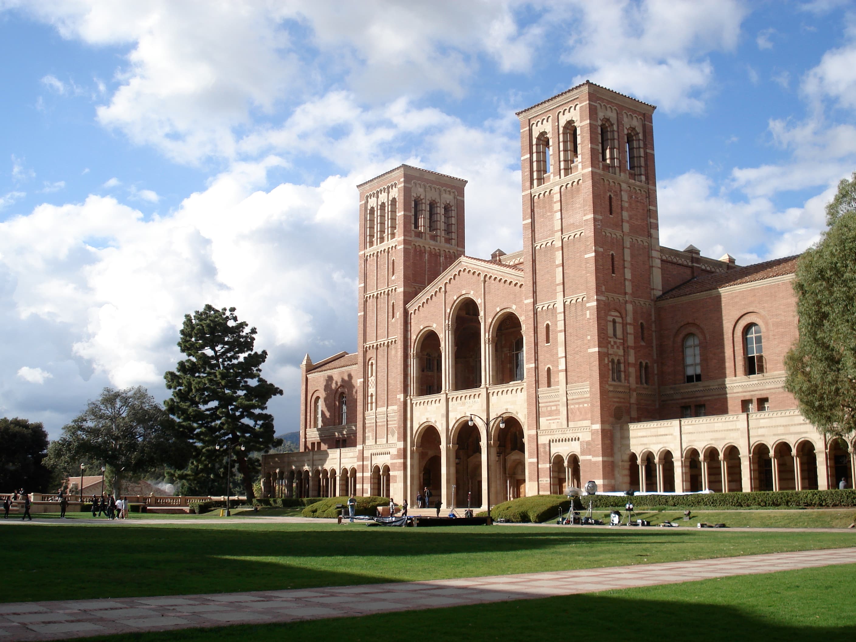 UCLA campus near Westwood in Los Angeles
